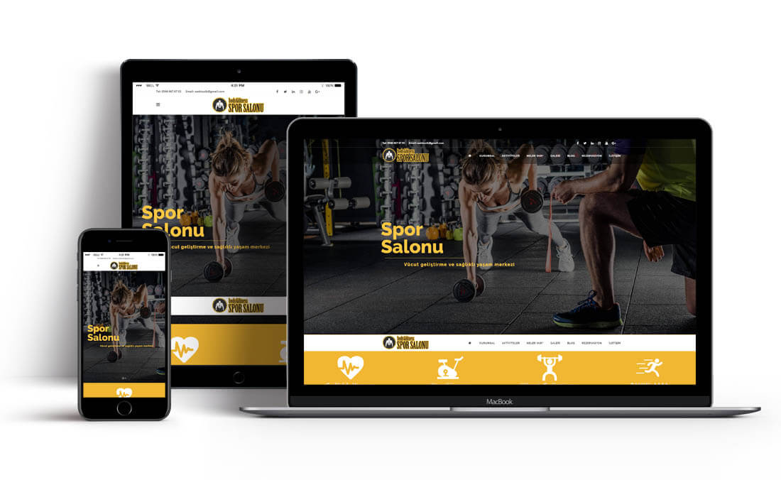 Spor Salonu Fitness Scripti